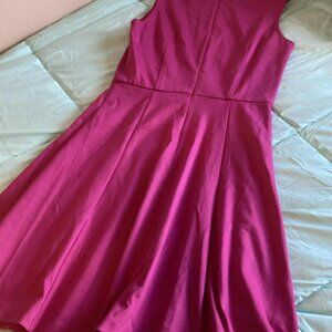 Magenta Sleeveless Dress Size 8